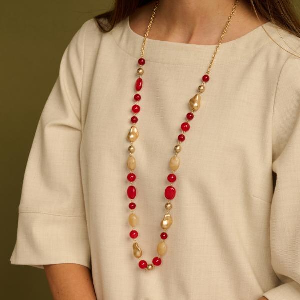 Collier - Dennelang Rouge