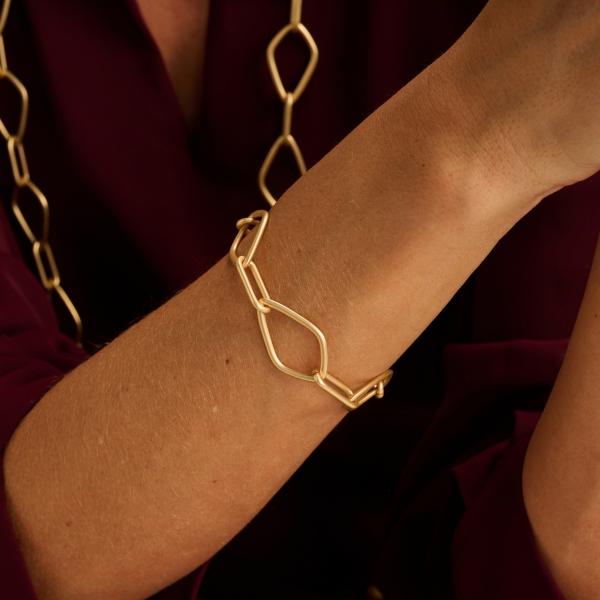 Bracelet - Door Doré Mat