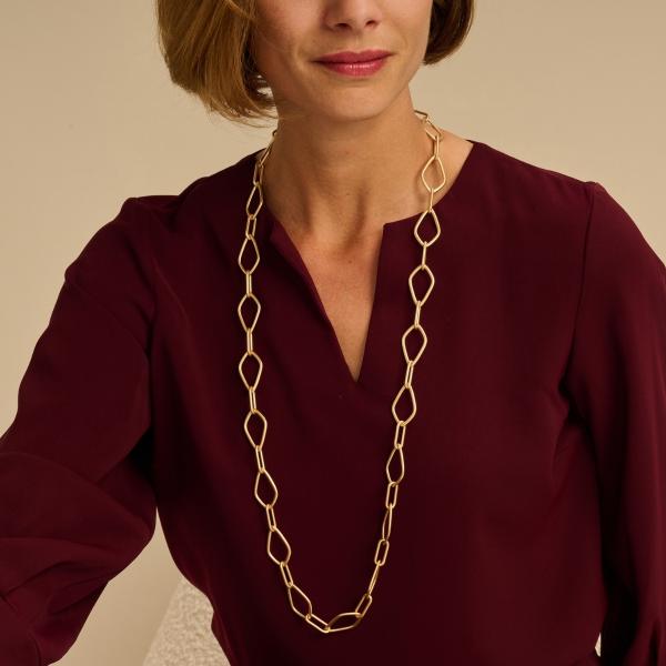 Collier - Doorlang Doré Mat