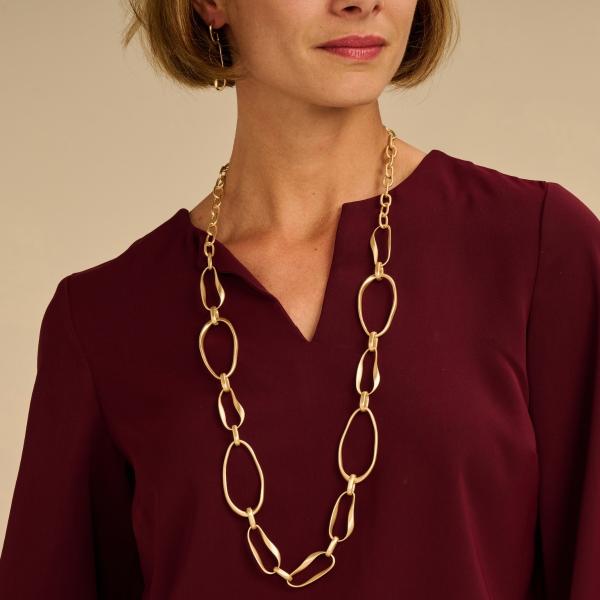 Collier - Deeflang Doré Mat