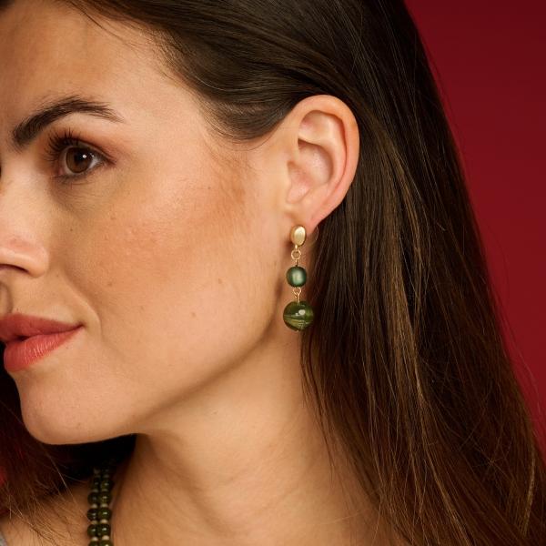 Boucles - Pan87 D'Oreilles Verte