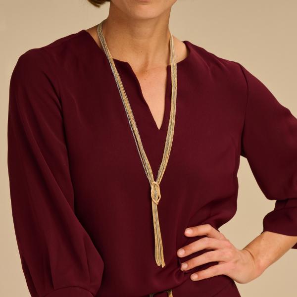 Collier - Glorie Doré/Argenté