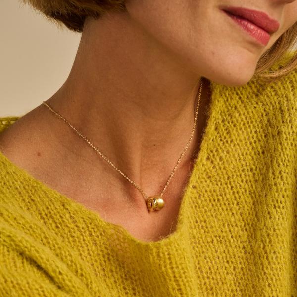 Collier - Feda Doré Mat