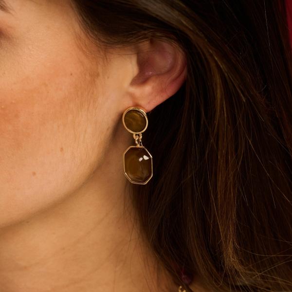 Boucles - Kolli D'Oreilles Brune