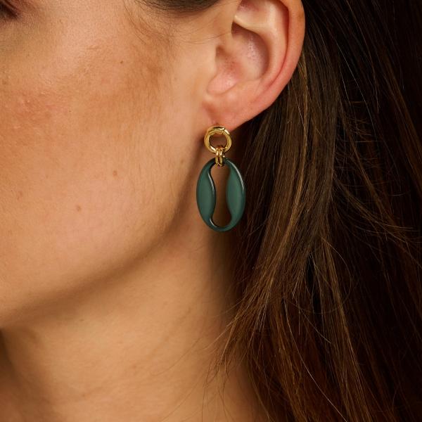Boucles - Dalon D'Oreilles Petrol