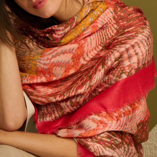 Écharpe - Lcscarves205 Rouge
