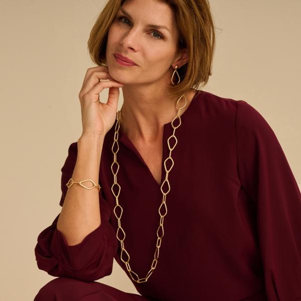 Collier - Doorlang Doré Mat