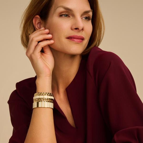 Bracelet - Cab 50 Dore