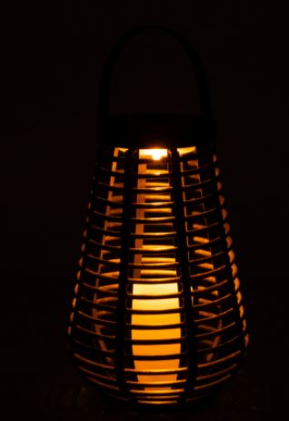 Lanterne LED et solaire moyenne