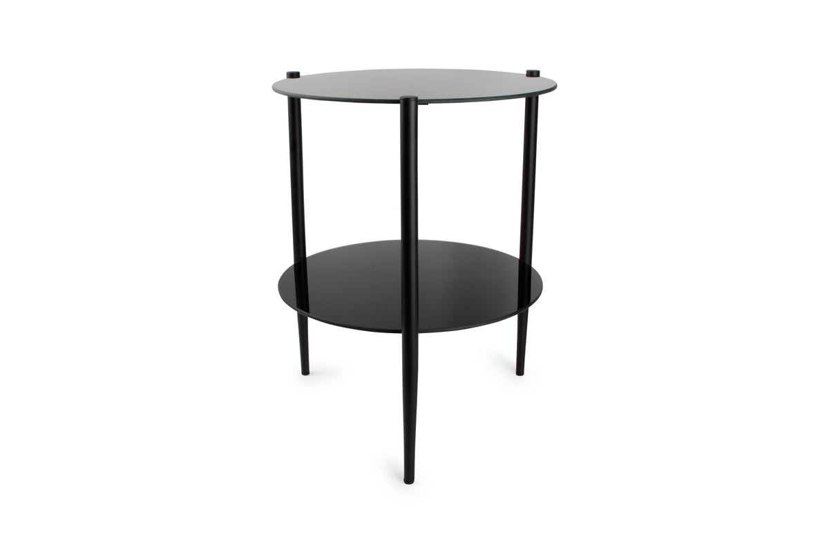 S&amp;P - Table gigogne 36xH46cm noir Patio