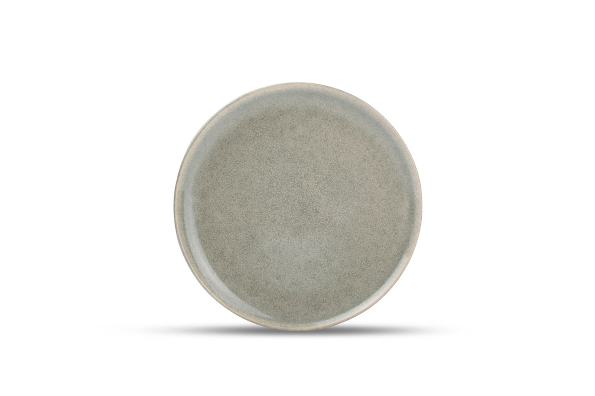 S&amp;P - Assiette plate 20cm vert clair Meridian - set/2