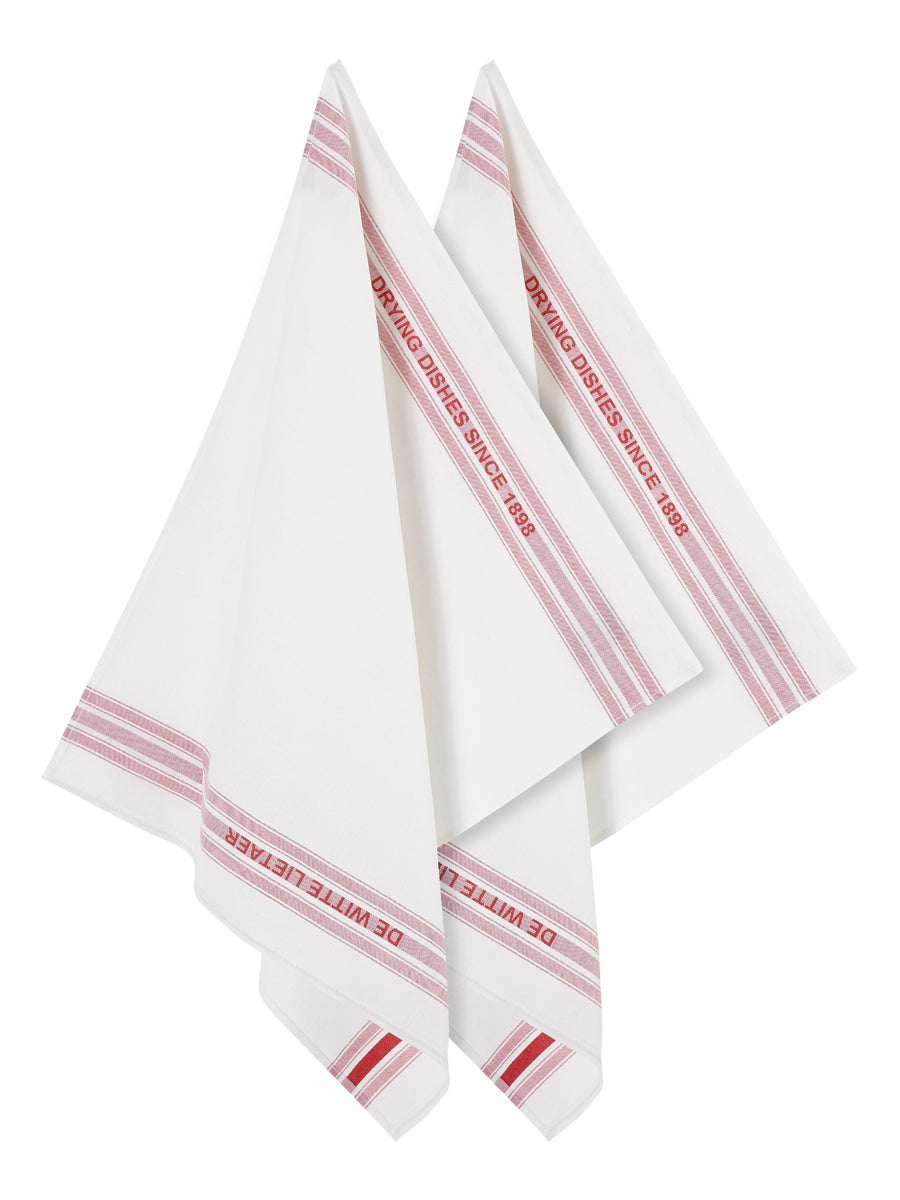 Luxury Collection - Dish Off-white-red