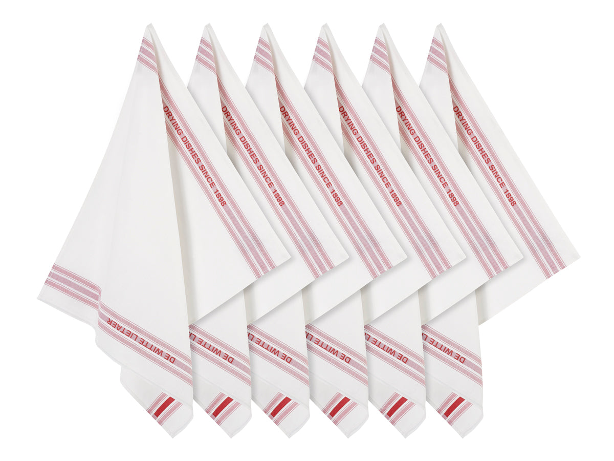 Luxury Collection - Dish Off-white-red