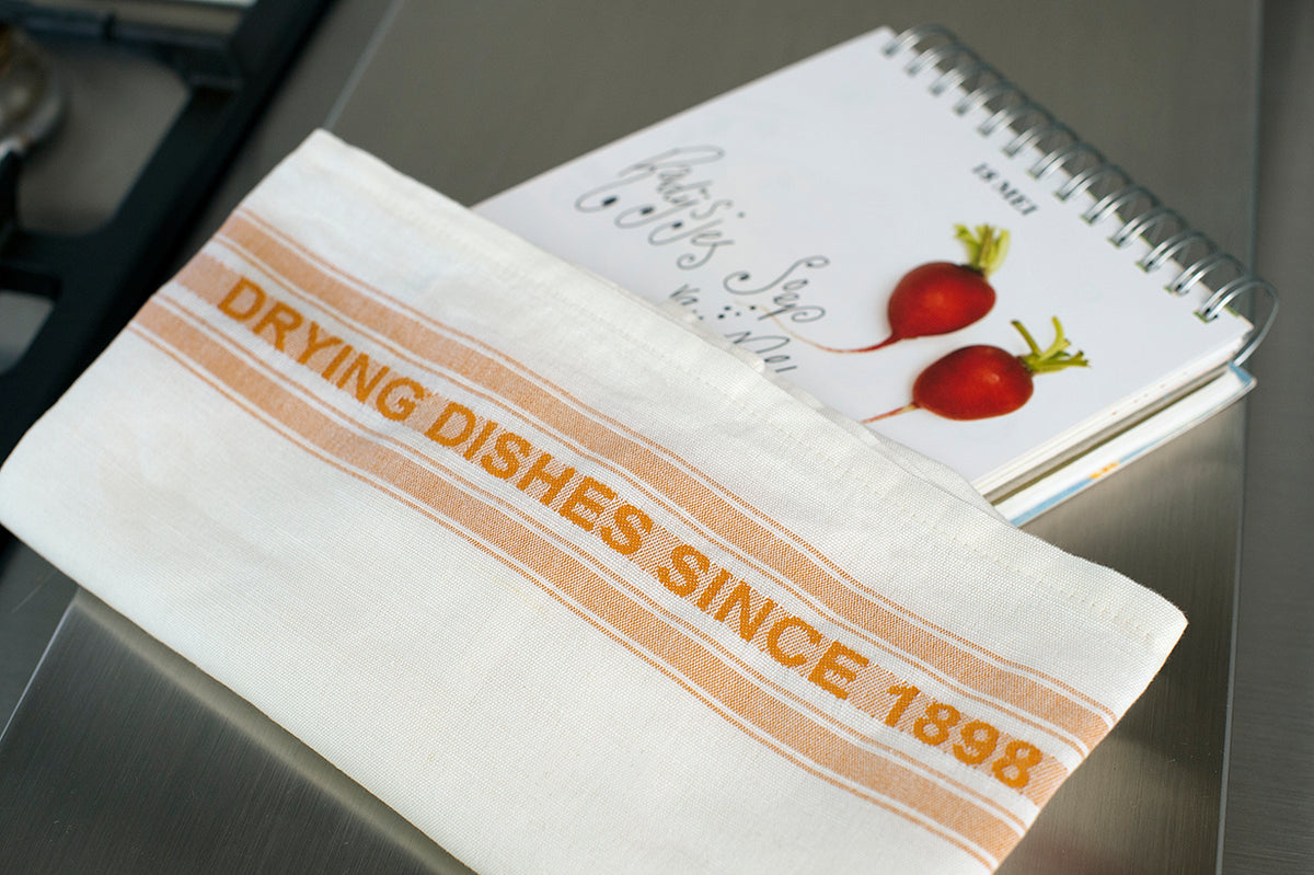 Luxury Collection - Dish Off-white-orange