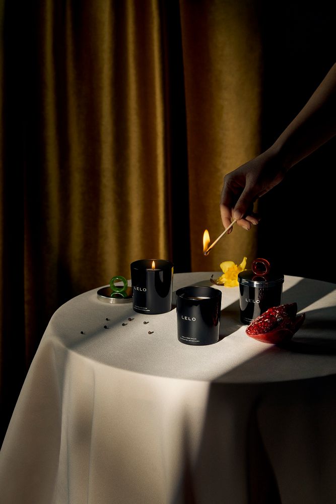 Massage Candle Black Pepper & Pomegranate