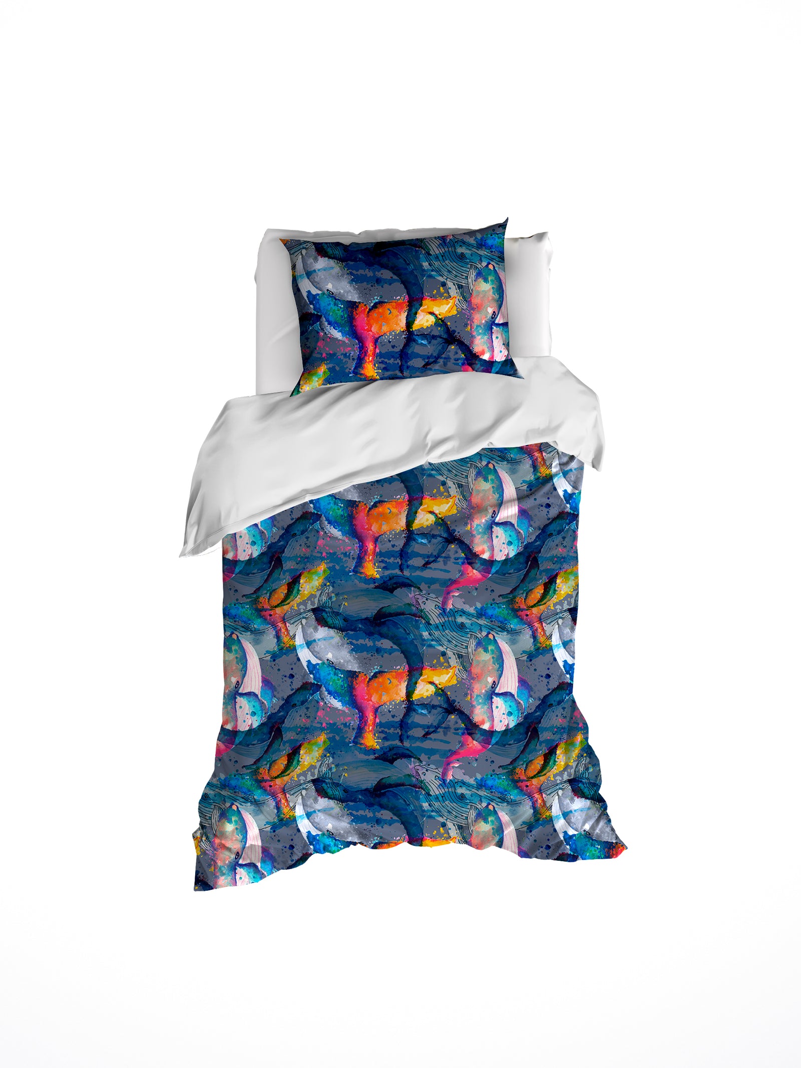 Smart Collection - Whales Deep Blue