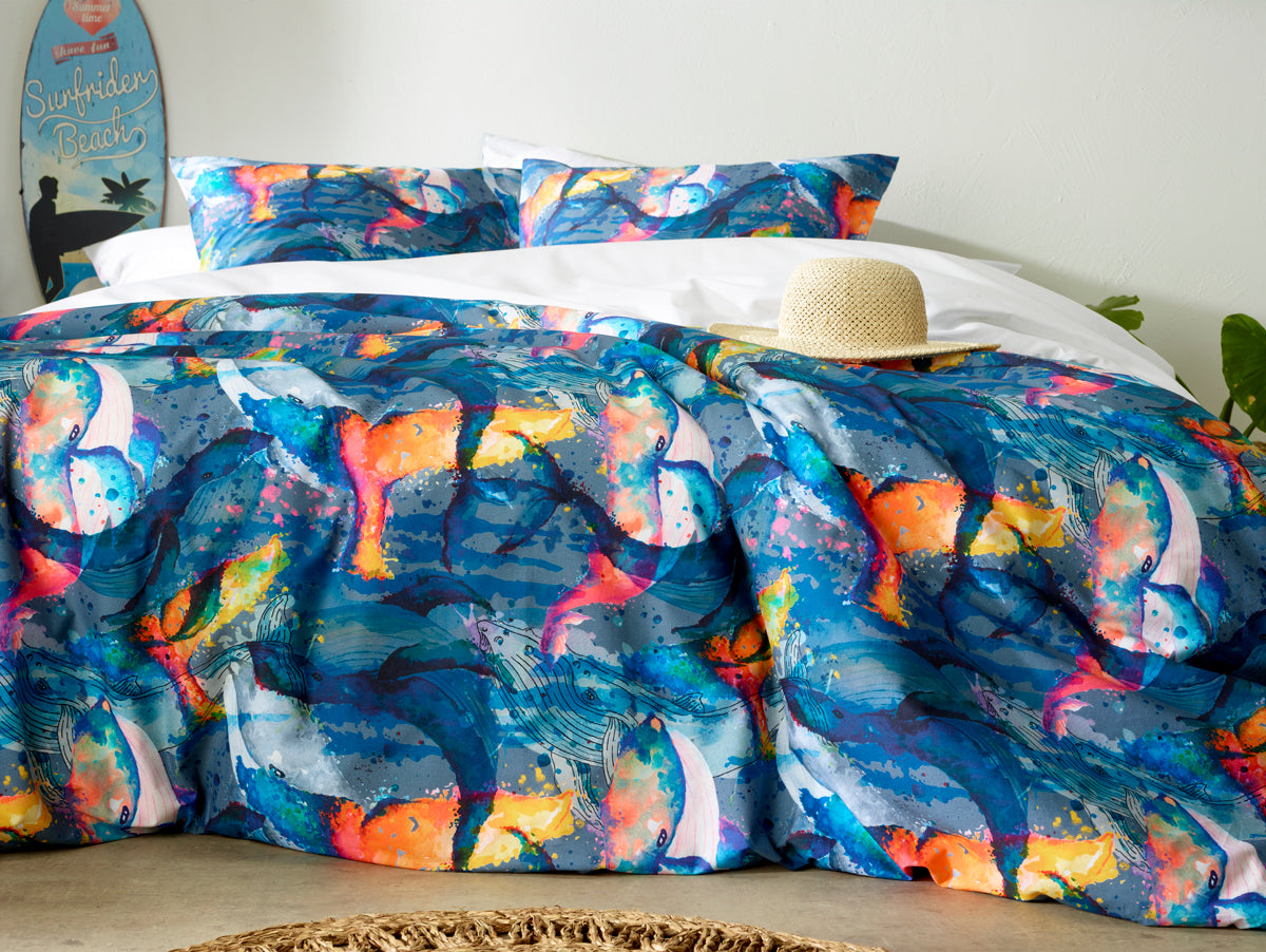 Smart Collection - Whales Deep Blue