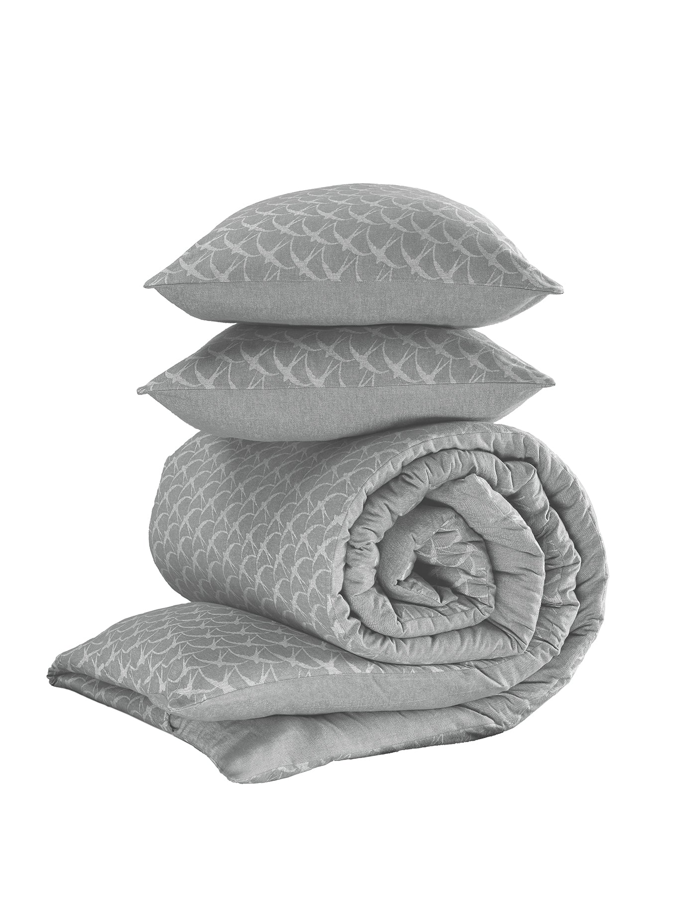 Luxury Collection - Birds Natural Grey