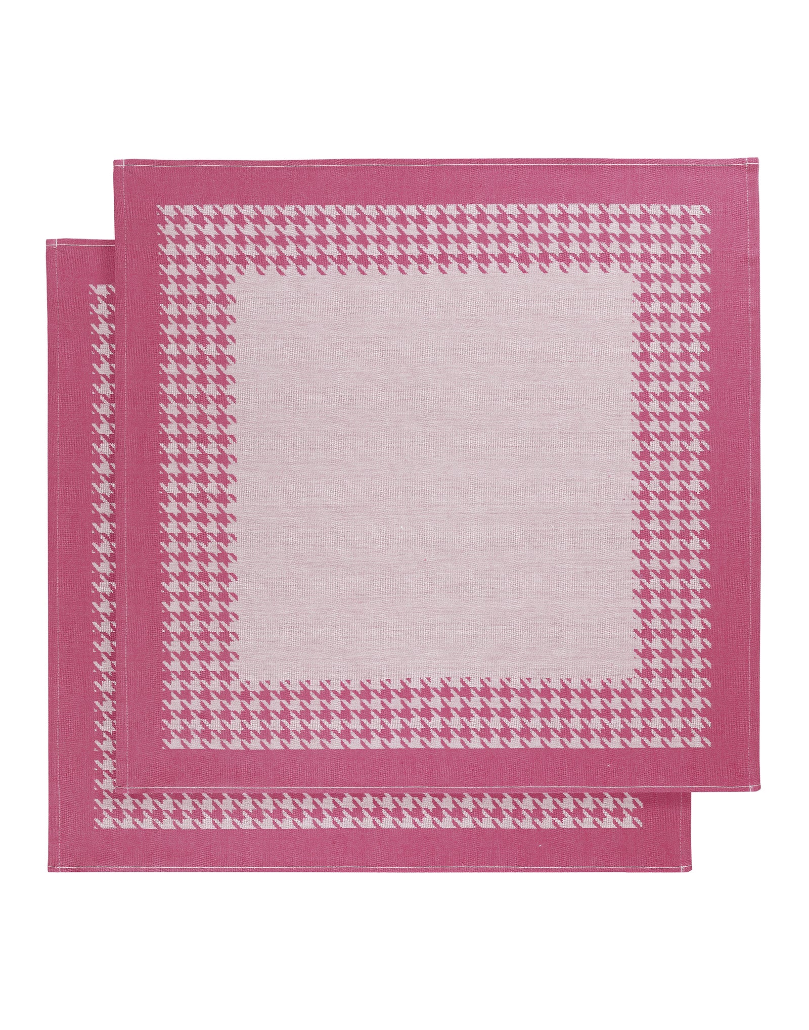 Luxury Collection - Pied De Poule Fuchsia